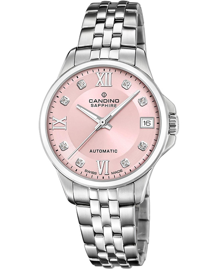 Часы Candino Automatic Ladies C4770/3 — женские, розовый
