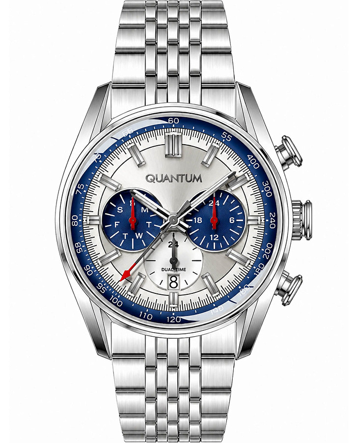 Часы Quantum ADG1301.390 — мужские, серебристый
