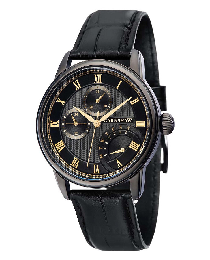 Часы Earnshaw ES-8104-06 — мужские, черный