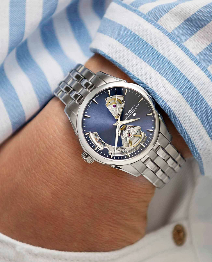 Часы Hamilton Jazzmaster Open Heart Auto H32215141 — Швейцария, механические