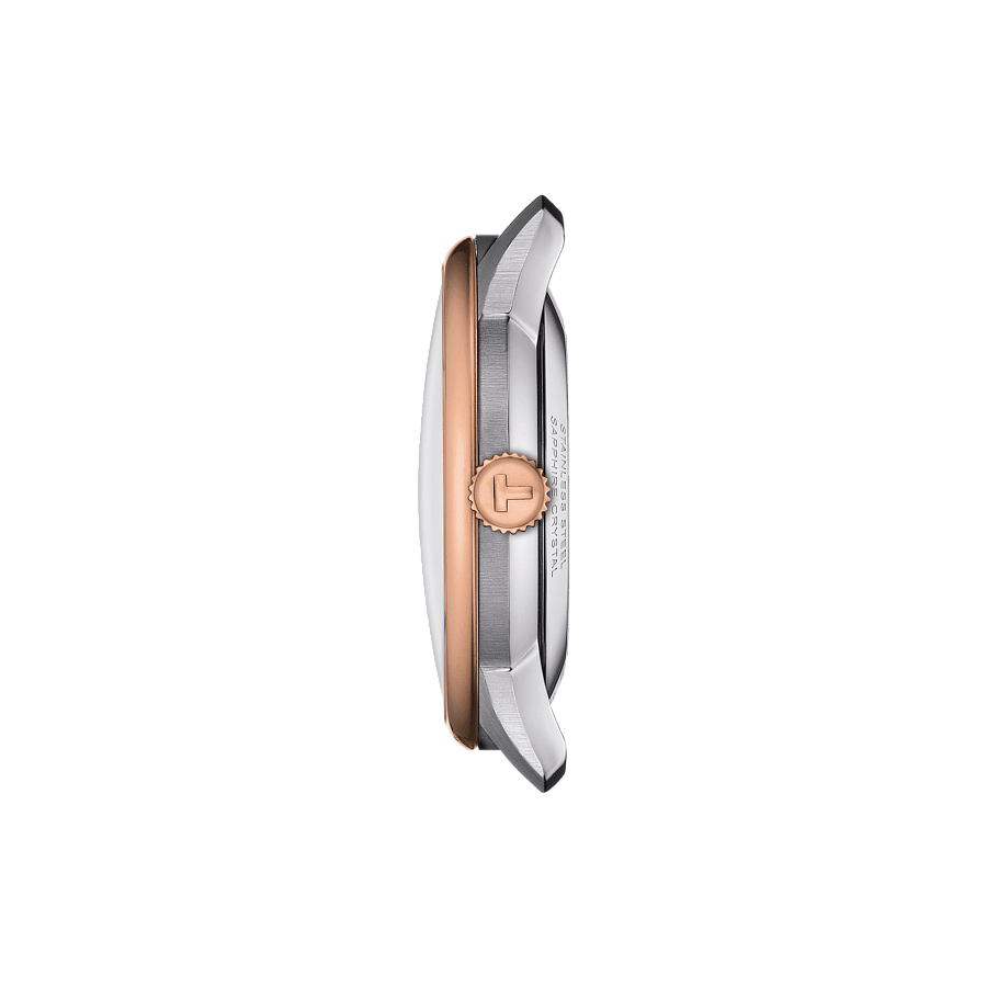 Часы Tissot Chemin des Tourelles Powermatic 80 T139.807.22.038.00 — нержавеющая сталь с pvd-покрытием, мужские