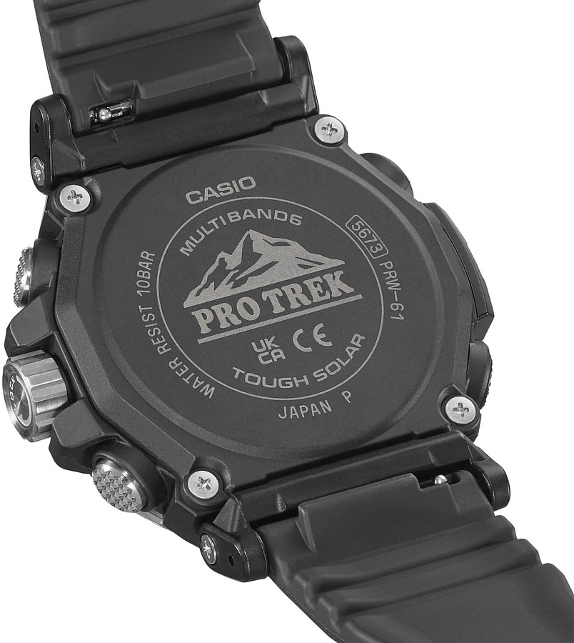 Часы Casio Pro Trek PRW-61-1A — кварцевые, Япония, мужские