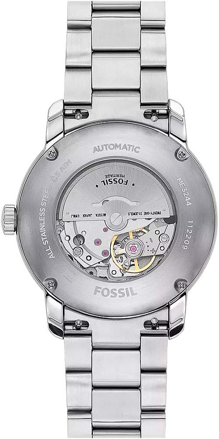 Часы Fossil Heritage ME3244 — нержавеющая сталь, мужские