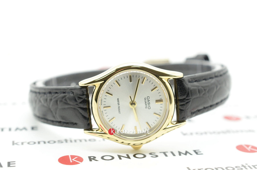 Часы Casio Collection LTP-1154PQ-7A — кожаный, женские