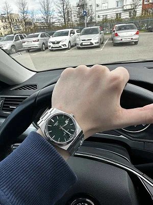 Фото покупателя: Швейцарские механические наручные часы Tissot PRX T137.407.11.091.00