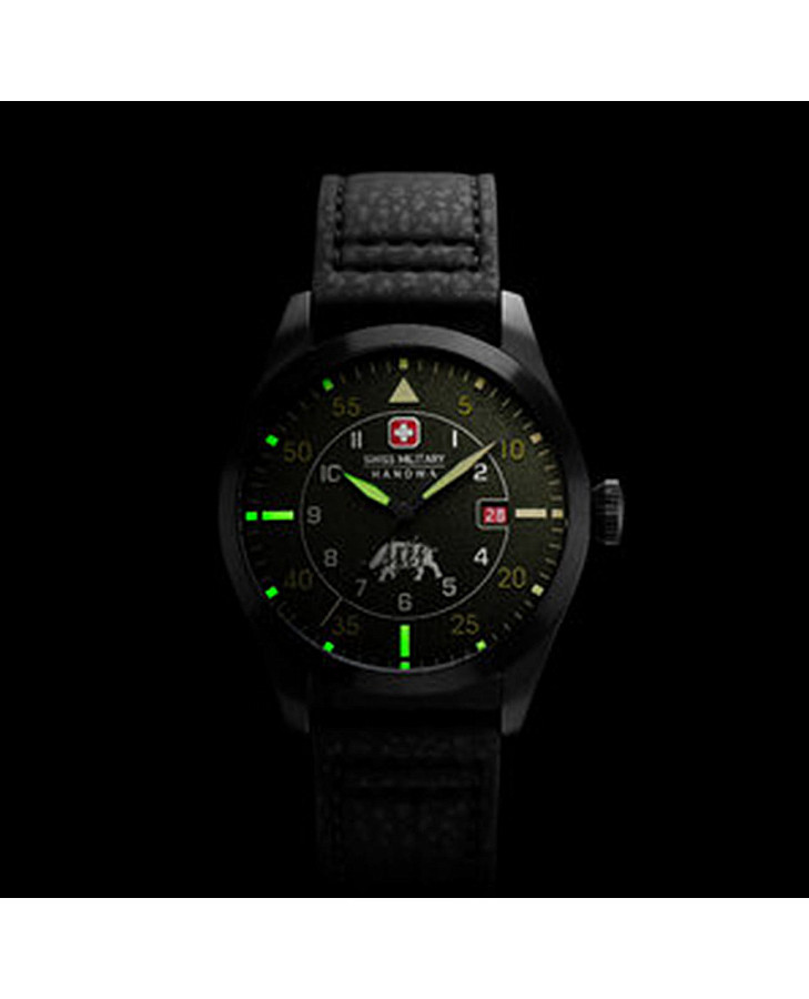Часы Swiss Military Hanowa Lead Ranger SMWGN0001201 — кожаный, мужские
