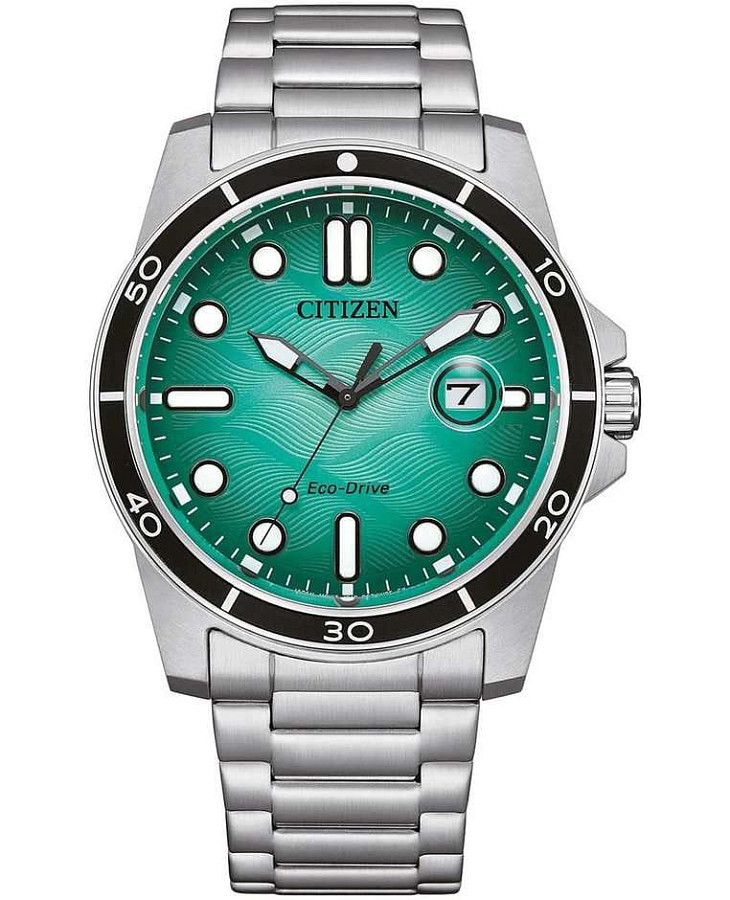 Часы Citizen Eco-Drive AW1816-89L — мужские, бирюзовый