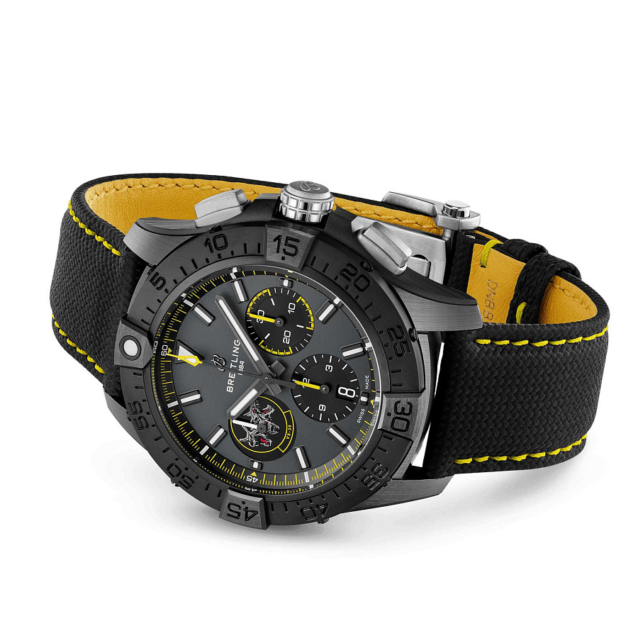 Часы Breitling Avenger B01 Chronograph 44 Night Mission Usn Bloodhounds SB01472A1B1X1 — керамика, Швейцария