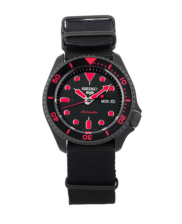 Часы Seiko 5 Sports SRPD83K1 — мужские, нейлон