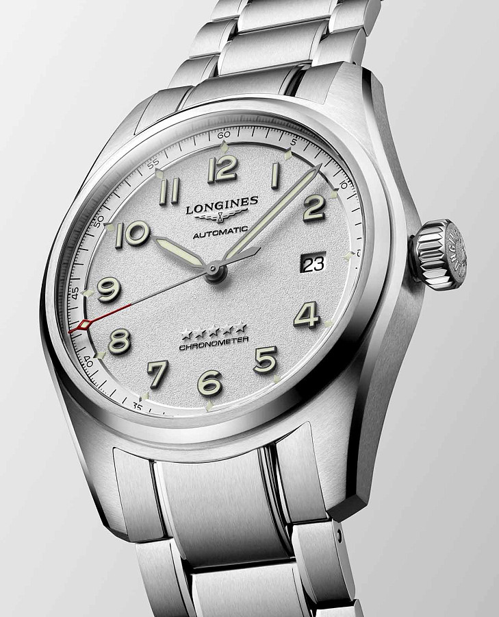 Часы Longines Spirit L3.810.4.73.6 — сталь, Швейцария