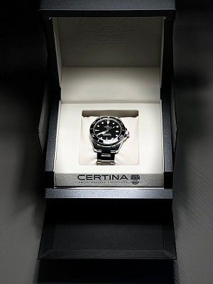 Фото покупателя: Швейцарские механические наручные часы Certina DS Action Diver Powermatic 38 MM C032.807.11.051.00