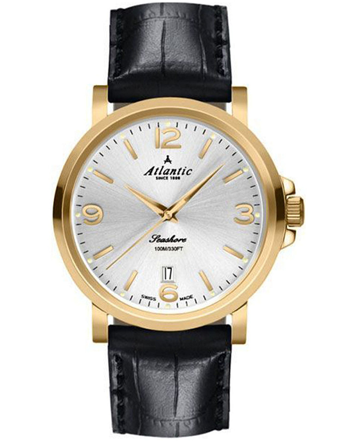 Часы Atlantic Seahunter 72360.45.25 — мужские, серебристый