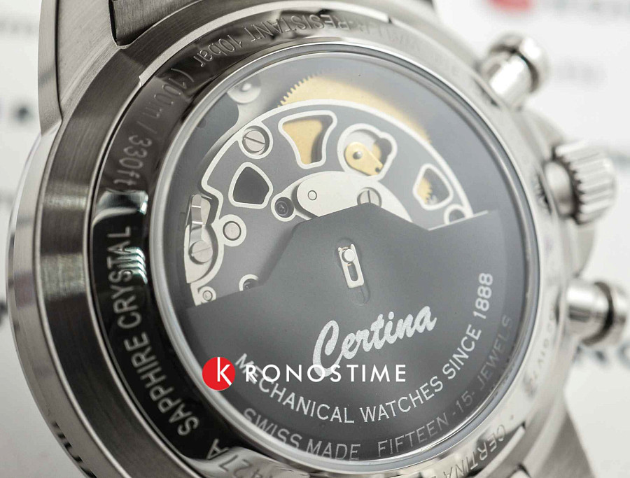 Часы Certina Ds Podium Chronograph Automatic C034.427.11.057.00 — мужские, нержавеющая сталь