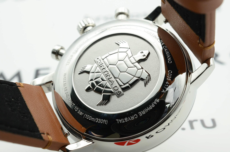 Часы Certina DS Caimano Chronograph C035.417.16.037.01 — кварцевые, Швейцария, мужские