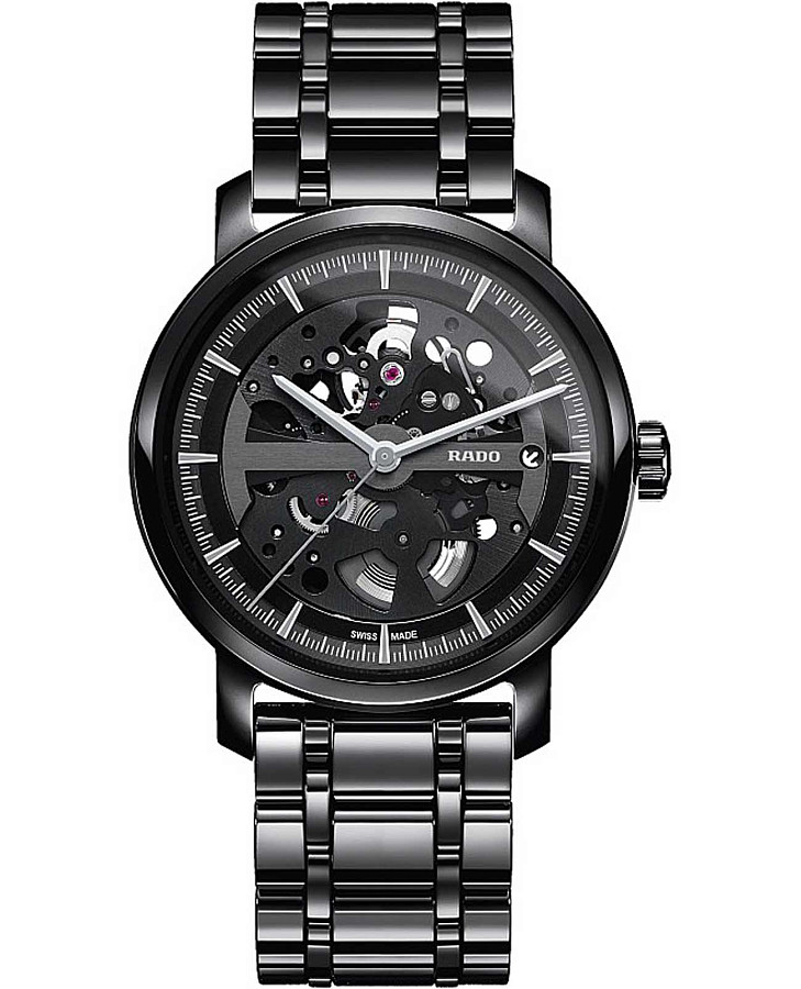 Часы Rado Rado DiaMaster Automatic Skeleton R14131182 — мужские, черный