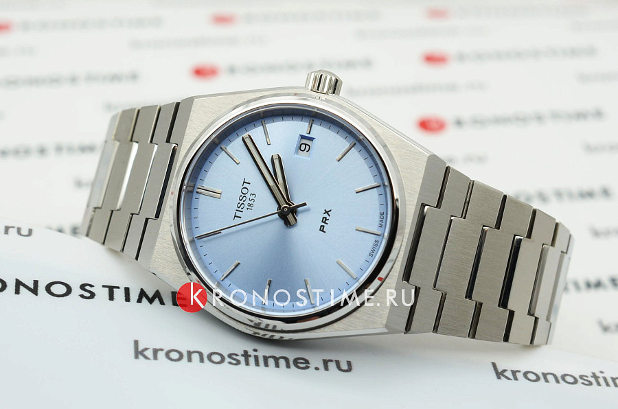 Часы Tissot PRX 35 mm T137.210.11.351.00 — металл сталь, нержавеющая сталь