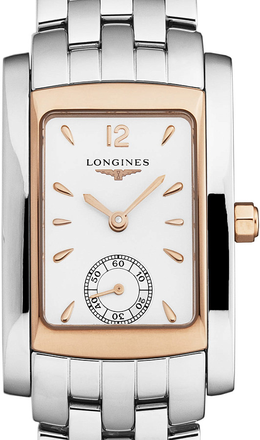 Часы Longines DolceVita L5.502.5.18.6 — кварцевые, золото металл сталь