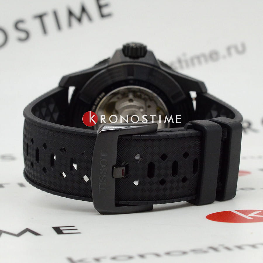 Часы Tissot Seastar 2000 44 mm T120.907.37.051.00 — каучук, мужские