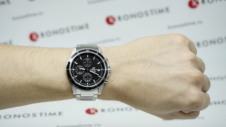 Часы Casio Edifice EFR-526D-1AVUDF (EFR-526D-1A) — мужские, нержавеющая сталь
