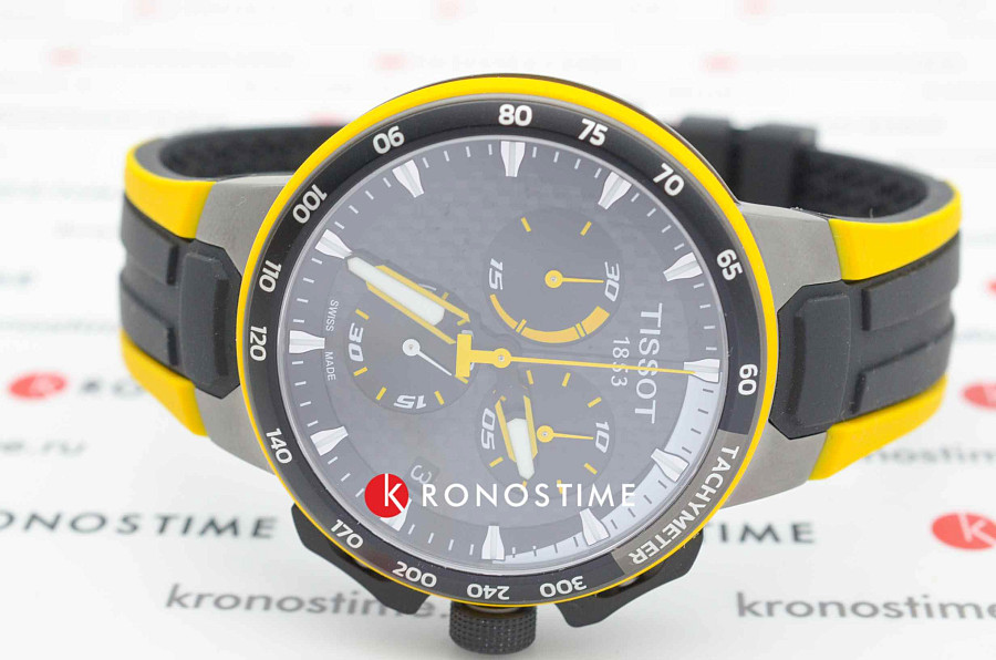 Часы Tissot T-Race Cycling Tour De France 2020 T111.417.37.201.00 — кварцевые, Швейцария, мужские