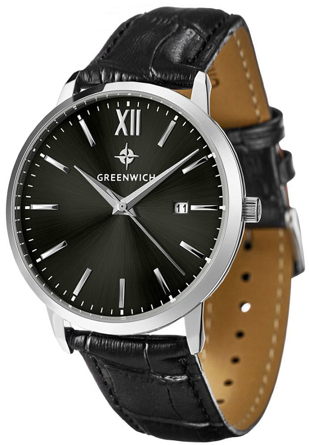 Часы Greenwich Brig GW 061.11.11 — кварцевые, сталь