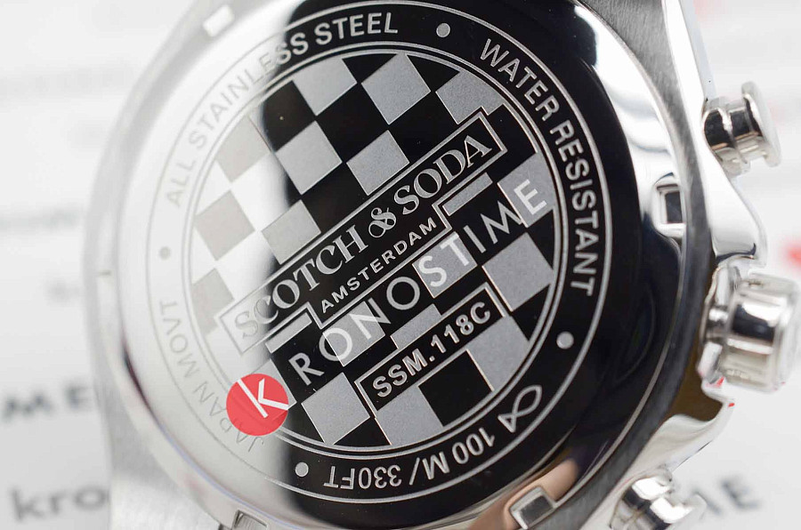 Часы Scotch&Soda SSM.118C — мужские, нержавеющая сталь