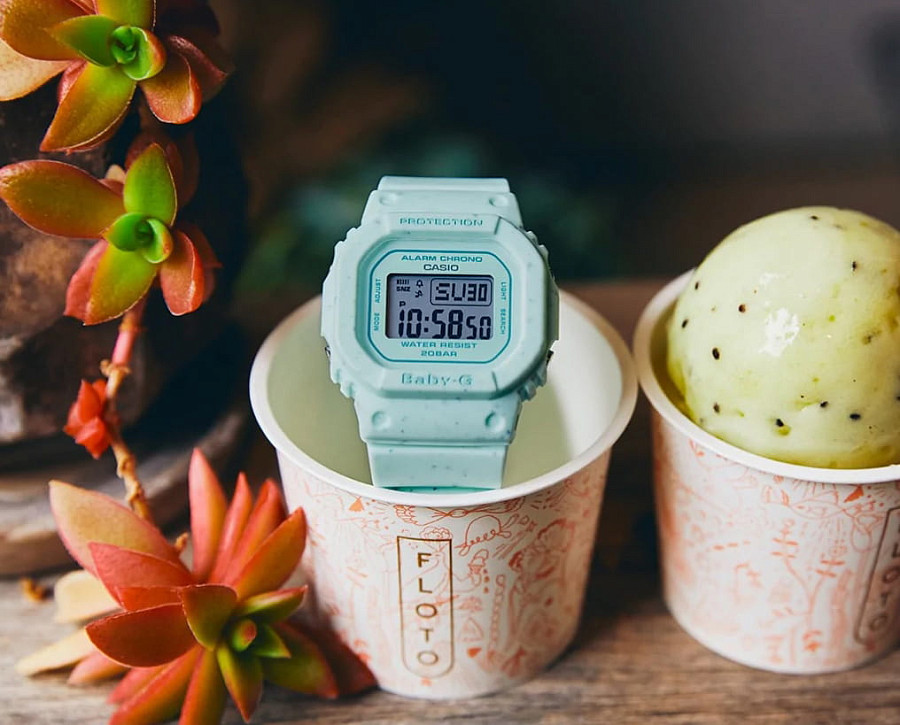 Часы Casio Baby-G BGD-560CR-2 — женские, пластик