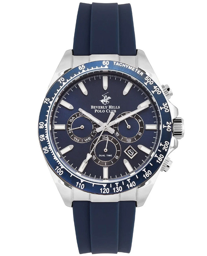 Часы Beverly Hills Polo Club BP3010X.399 — мужские, синий