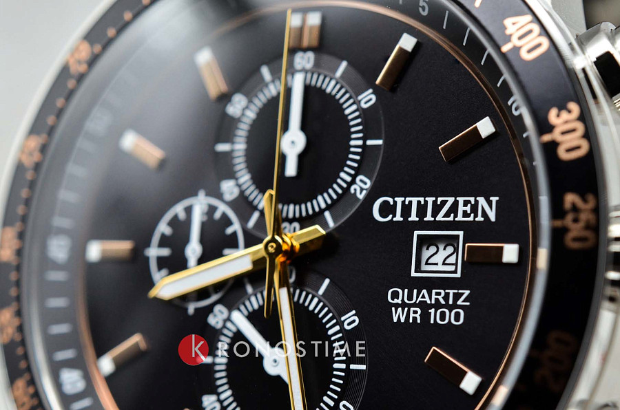 Часы Citizen Chronograph AN3681-57E — нержавеющая сталь, мужские