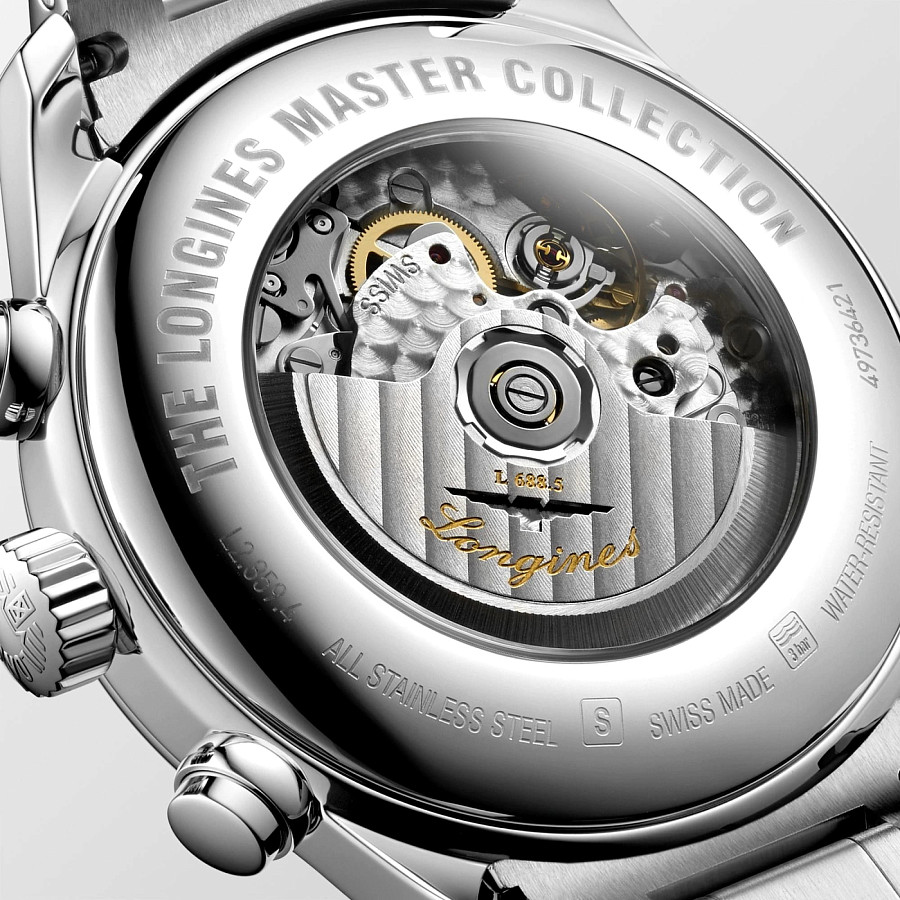 Часы Longines Master Collection L2.859.4.92.6 — металл сталь, нержавеющая сталь