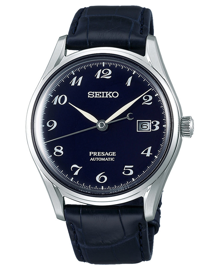 Часы Seiko Presage SJE077J1 — мужские, синий