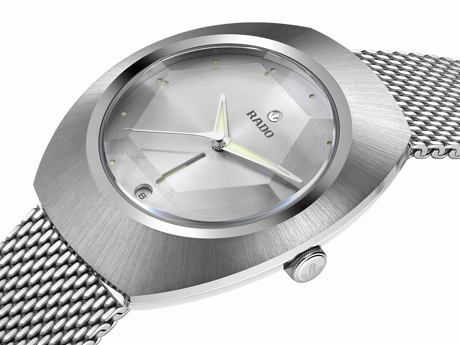 Часы Rado The Original DiaStar R12163118 — кварцевые, керамика металл сталь