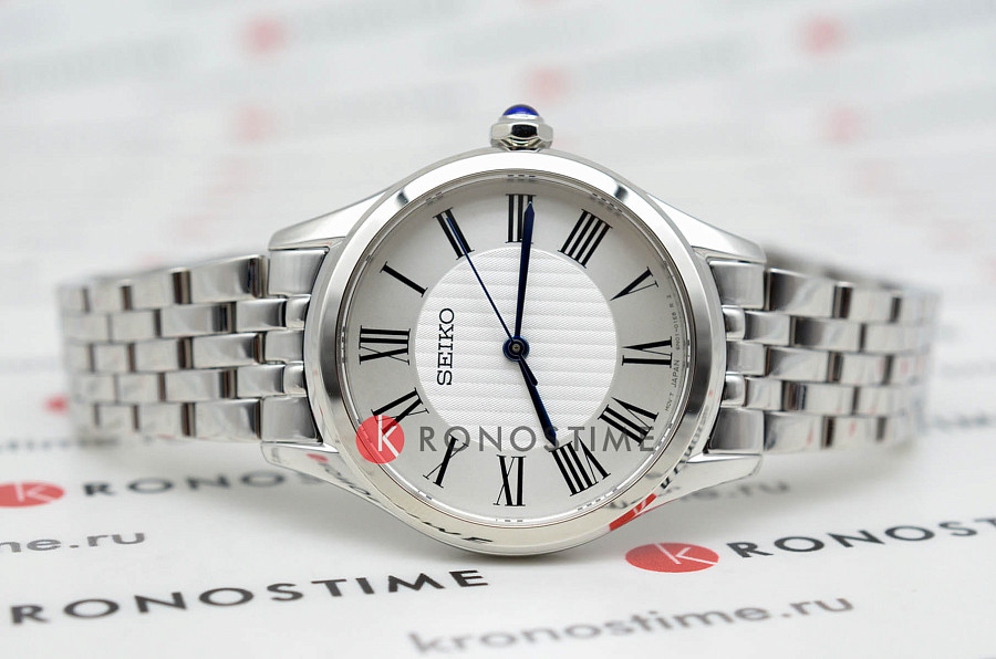 Часы Seiko Discover More SUR609P1 — кварцевые, металл сталь