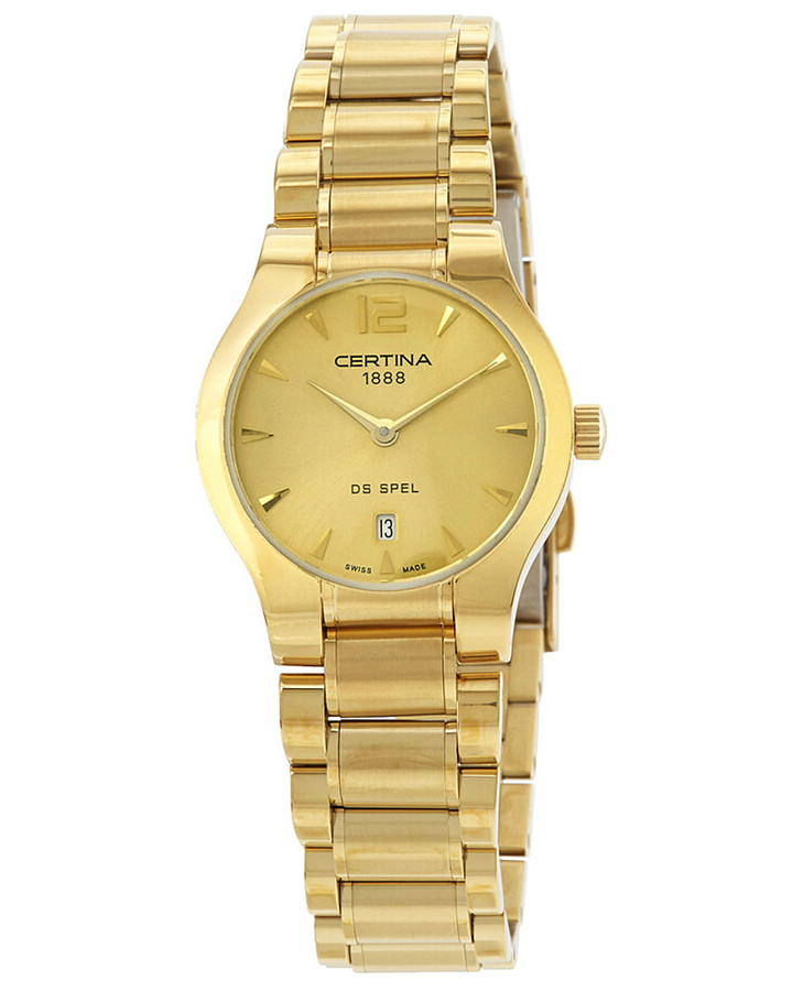 Часы Certina DS Podium C012.209.33.027.00 — женские, золотистый
