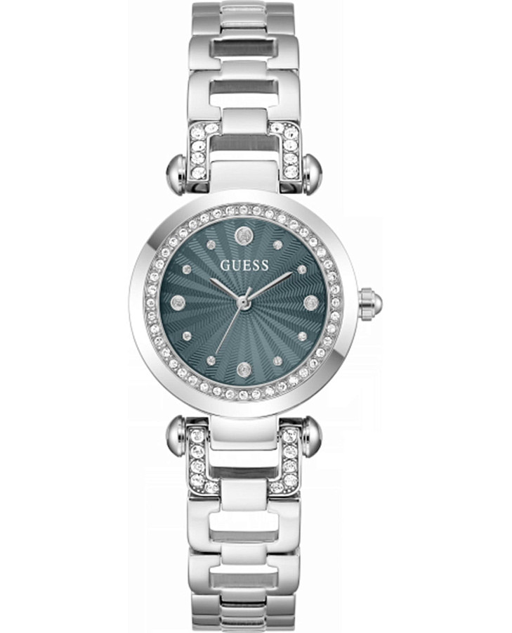 Часы Guess Bejeweled GW0869L5 — женские, зеленый