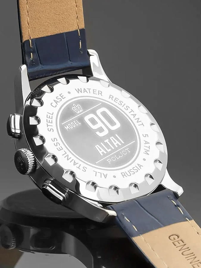 Часы Полет Модель 90 6S21.901218 — металл сталь, Россия