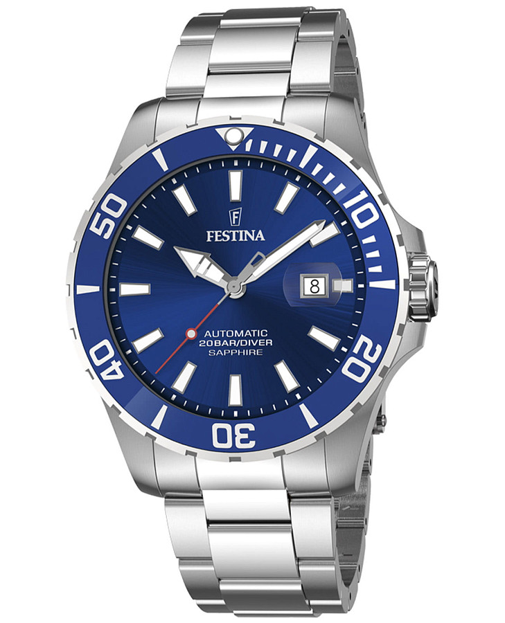 Часы Festina Automatic F20531/3 — мужские, синий