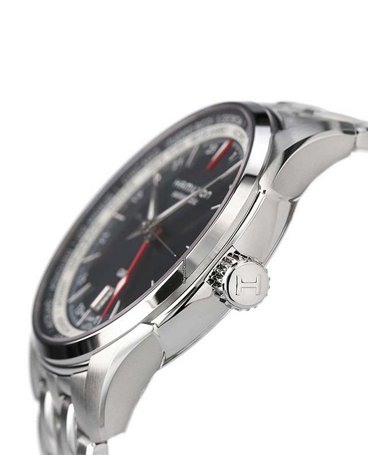 Часы Hamilton Jazzmaster GMT Auto H32695131 — металл сталь, Швейцария