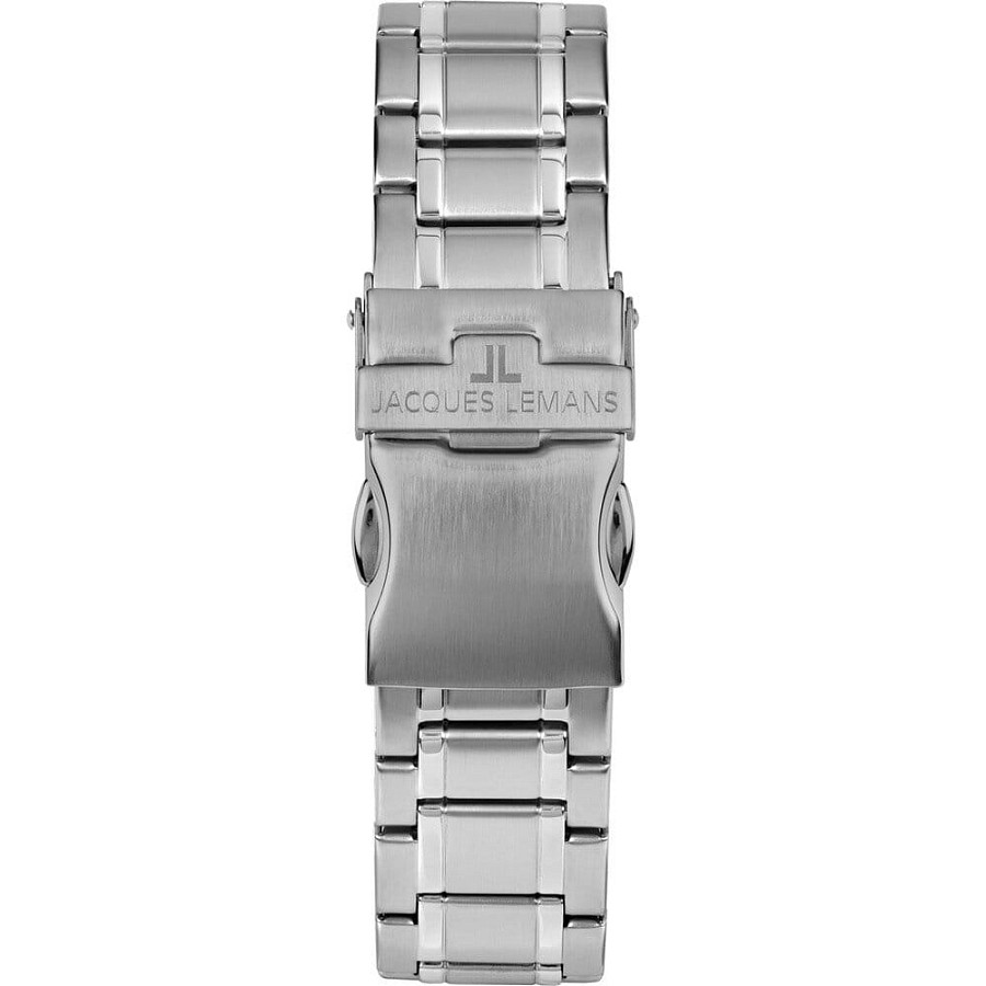 Часы Jacques Lemans Serie 200 1-2005C — кварцевые, металл сталь