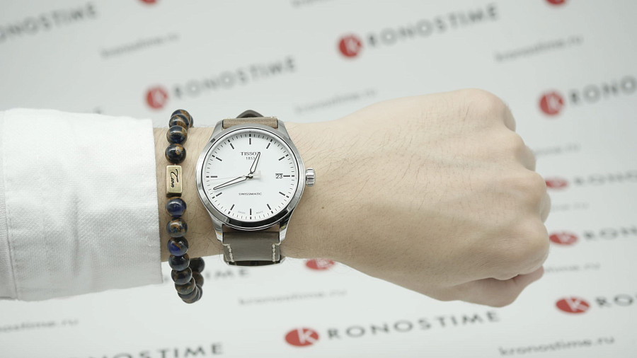 Часы Tissot Gent XL Swissmatic T116.407.16.011.00 — сталь металл, кожаный