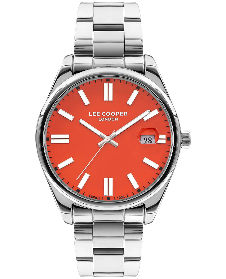 Часы Lee Cooper LC07565.380 — мужские, оранжевый