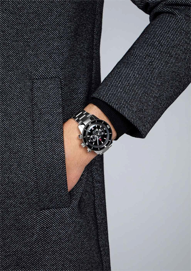 Часы Rado Captain Cook Automatic Chronograph R32145158 — механические, Швейцария, мужские