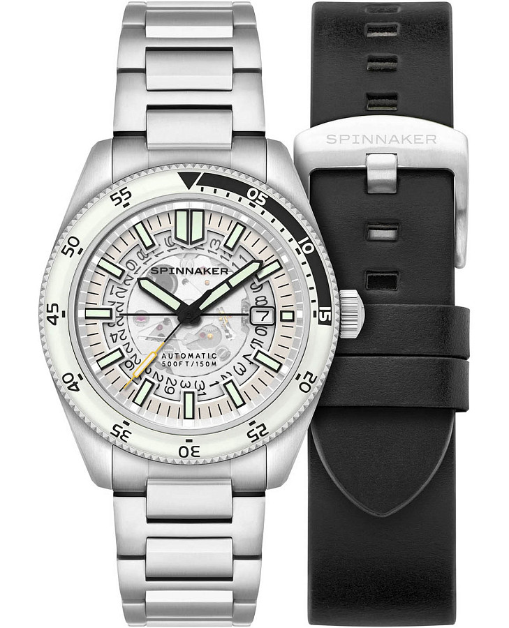 Часы Spinnaker Fleuss SP-5118-33 — мужские, белый