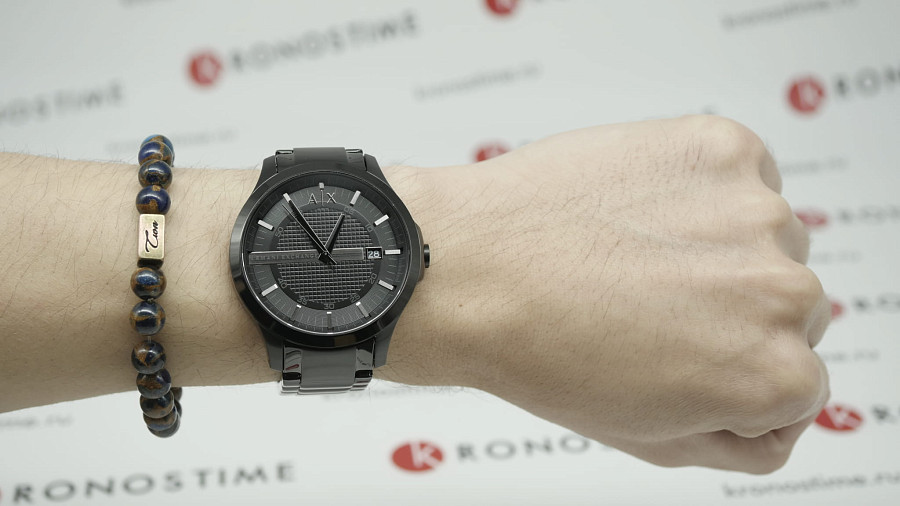 Часы Armani Exchange Hampton AX7101 — сталь, сталь с ip покрытием
