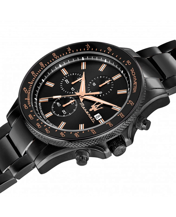 Часы Maserati Sfida R8873640011 — кварцевые, металл сталь