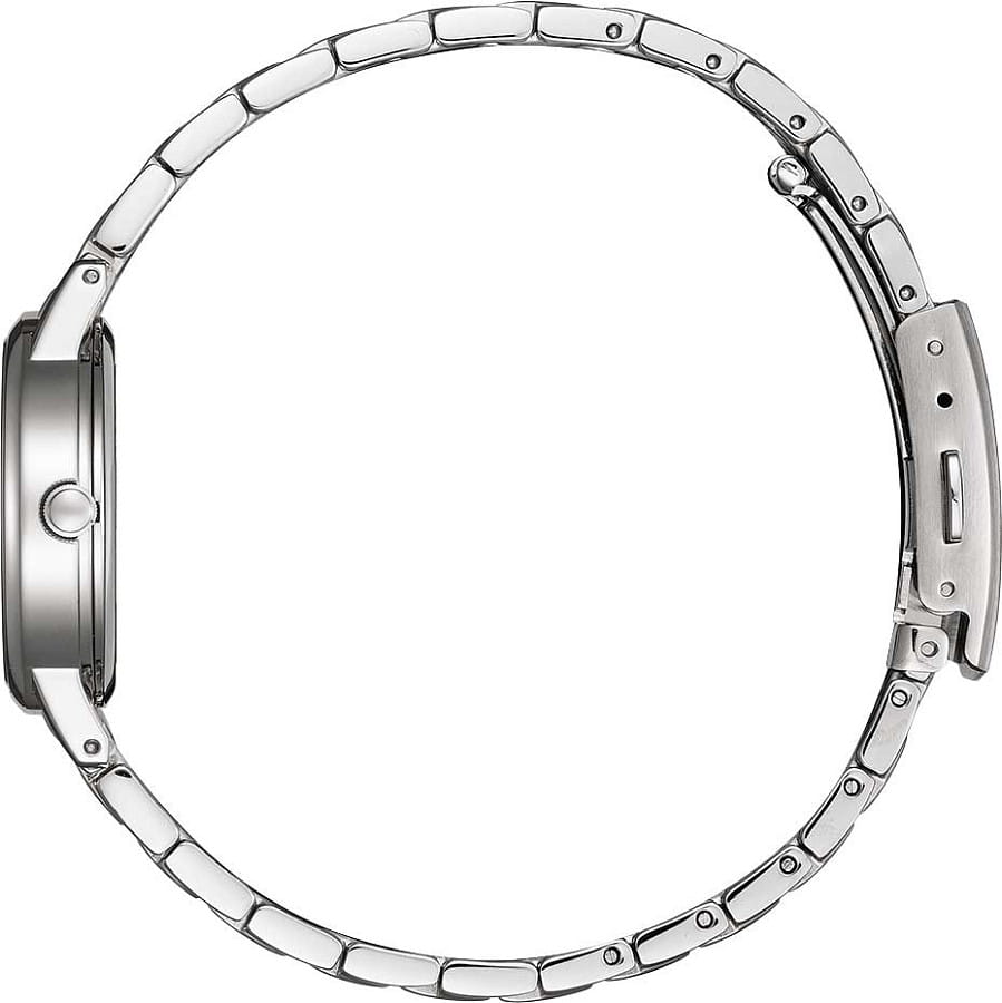 Часы Citizen EW1580-50B — белый, сталь металл