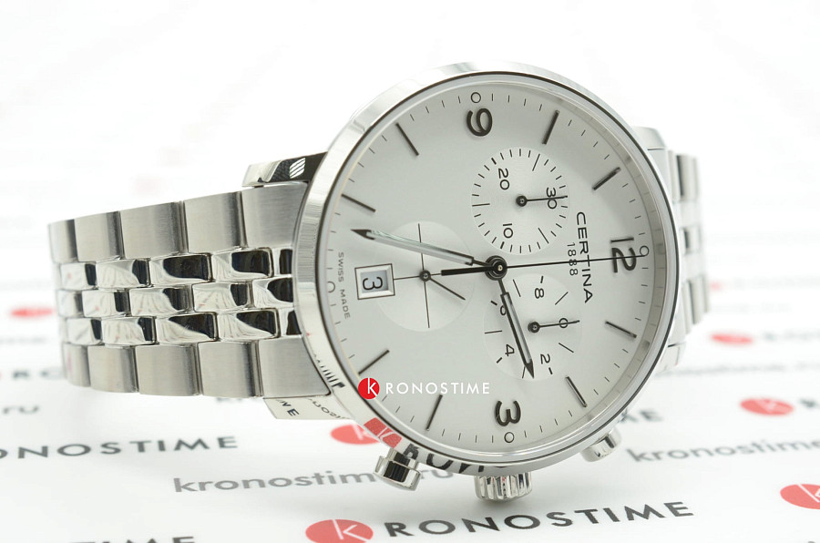 Часы Certina DS Caimano Chronograph C035.417.11.037.00 — нержавеющая сталь, мужские
