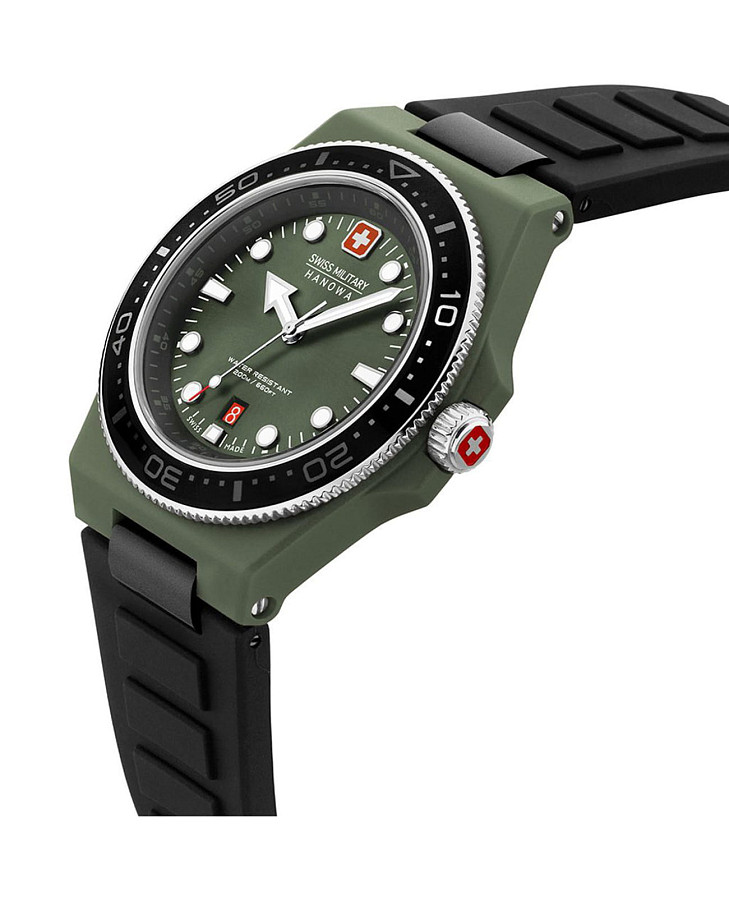 Часы Swiss Military Hanowa Ocean Pioneer SMWGN0001181 — металл сталь, Швейцария