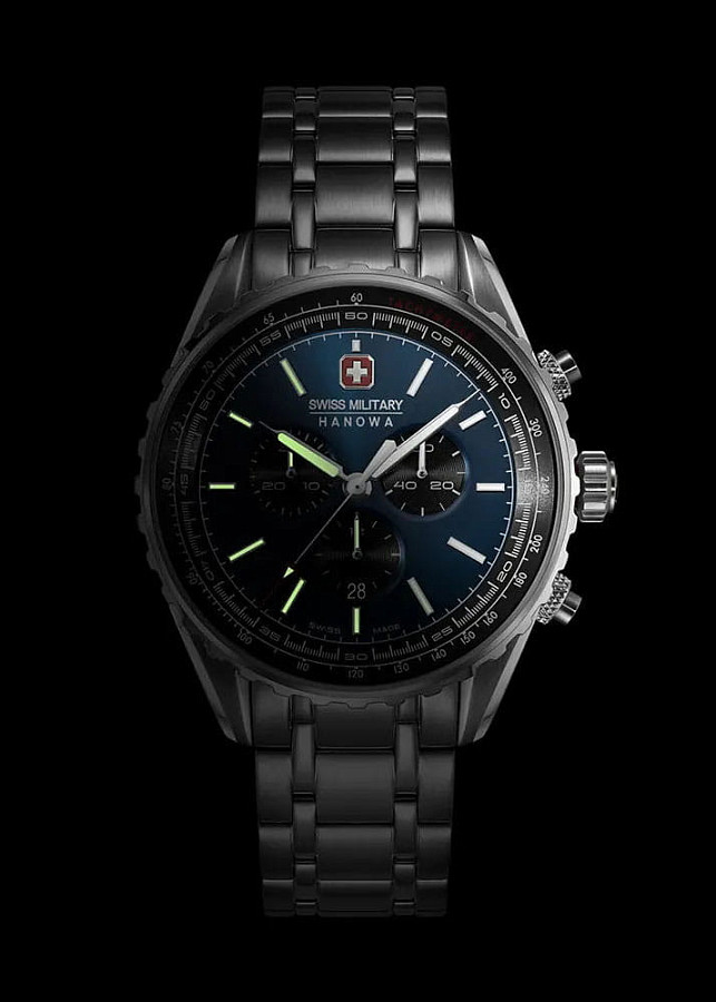 Часы Swiss Military Hanowa Afterburn Chrono SMWGI0000308 — Швейцария, кварцевые