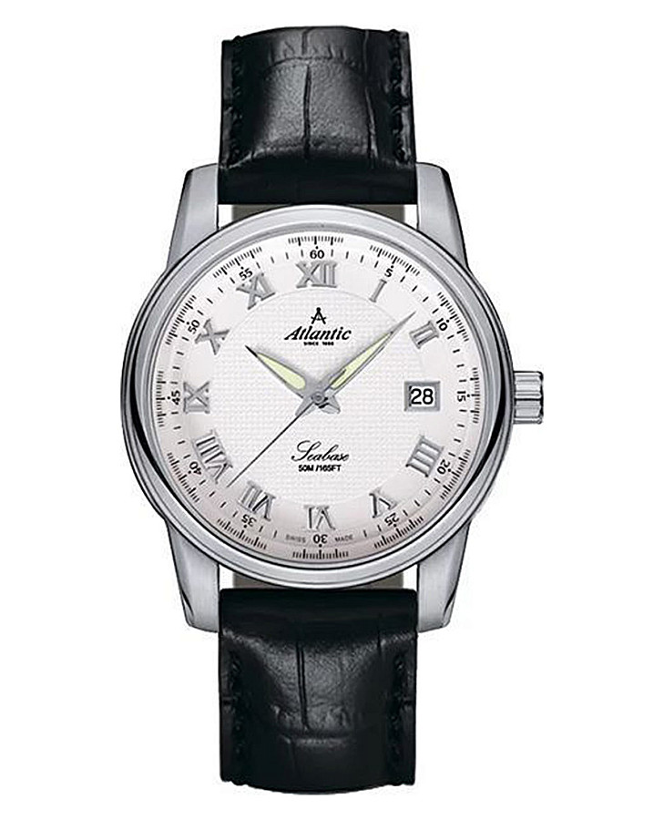 Часы Atlantic Seaway 64350.41.28 — мужские, белый